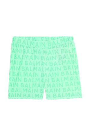 costume in poliestere verde BALMAIN PARIS KIDS | BUCP29Z217970A